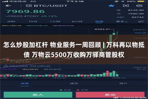 怎么炒股加杠杆 物业服务一周回顾 | 万科再以物抵债 万物云5500万收购万驿商管股权